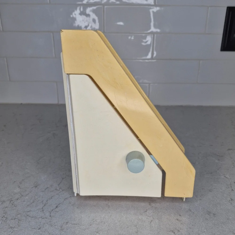 Little Tikes Dollhouse Staircase Closet Replacement Part Vintage Cream Blue Kids